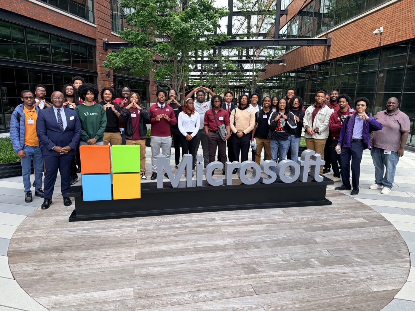 Morehouse technical lab session